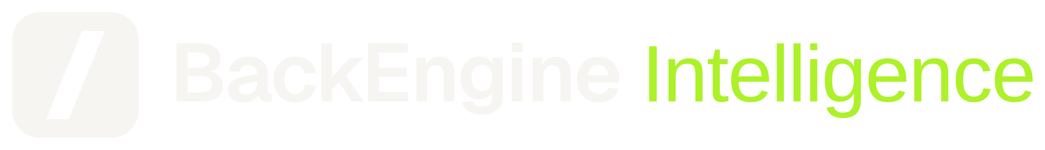 BackEngine Intelligence